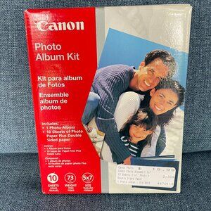 Canon Photo Album‎ Kit  - 1 photo album and 10 sheet of photo paper